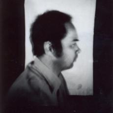 Autoportrait, profil, tirage, sténopé, 2001.